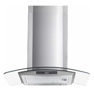 DW403S, Glass, Wall Mount Hood Fan, Wall Mounted Range Hood, Stainless Steel, Durable Durahome Range Hood, Fume Hood, Kitchen Ventilation, Kitchen Ventilator