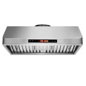 DU109S, Under Cabinet, Durahome Range Hood, Kitchen Ventilation, Kitchen Exhaust Fan, Stainless Steel, Hood Fan, Baffle Filters, Soft Touch Control