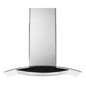 DW406S, Glass, Wall Mount Hood Fan, Wall Mounted Range Hood, Stainless Steel, Durable Durahome Range Hood, Fume Hood, Kitchen Ventilation, Kitchen Ventilator